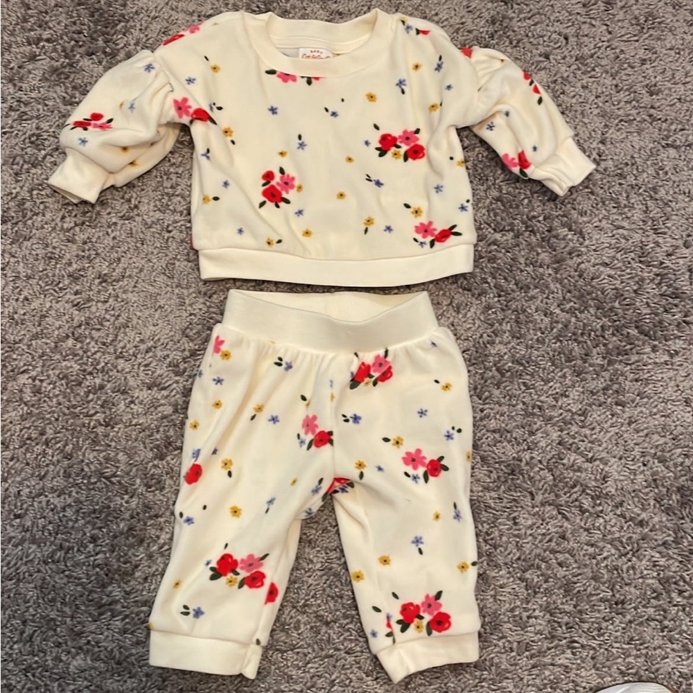 Cat & Jack Velour Set